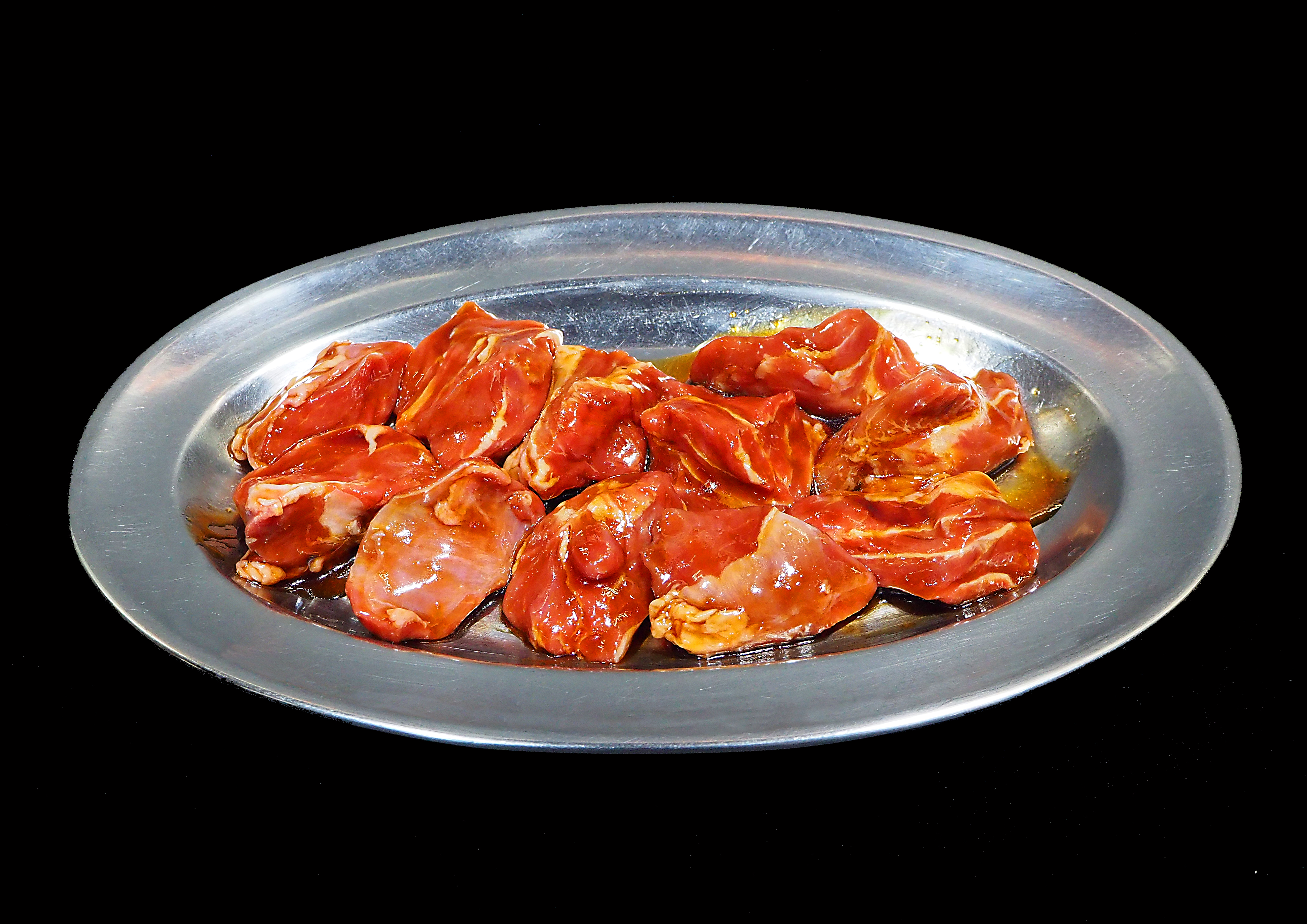 旨味の強い赤（カシラ肉）